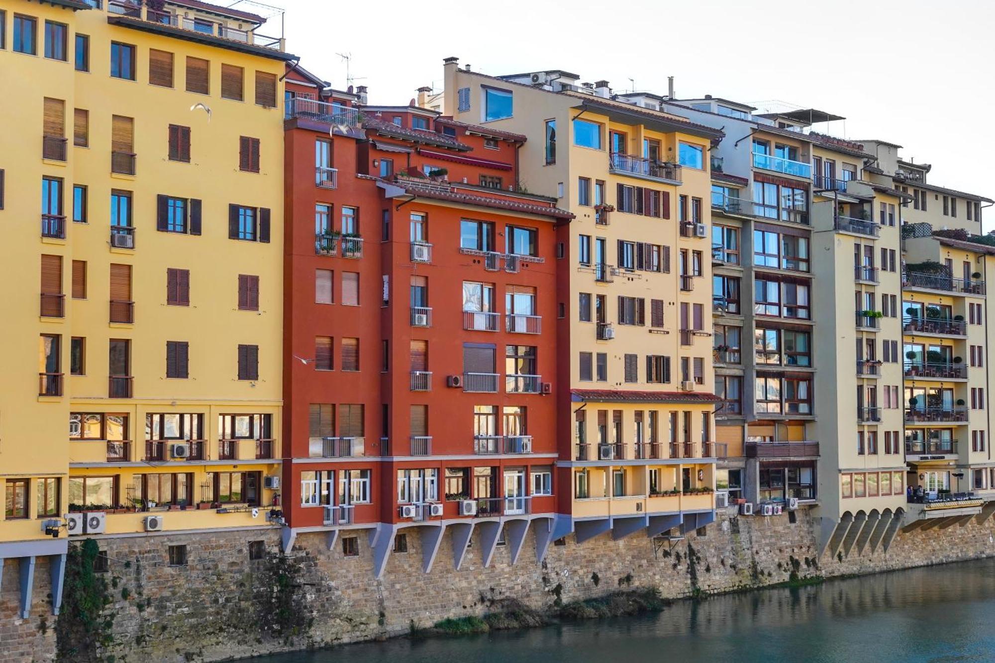 Ponte Vecchio View Luxury Apartment Флоренция Экстерьер фото